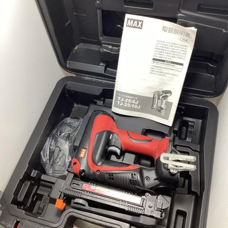 MAX マックス 電動タッカ TJ-25/4J レッド×ブラック