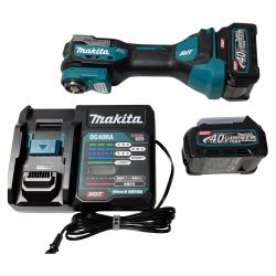 MAKITA マキタ  マルチツール MAKITA TM001G 未使用品(S) 充電器・充電池2個・ケース付 57402 TM001G Sランク