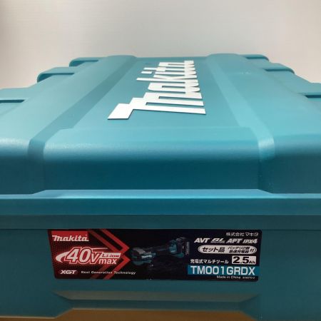 MAKITA マキタ  マルチツール MAKITA TM001G 未使用品(S) 充電器・充電池2個・ケース付 57402 TM001G