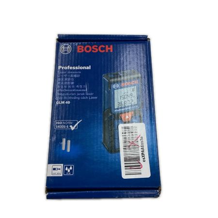 BOSCH ボッシュ レーザー距離計　未開封品 GLM40