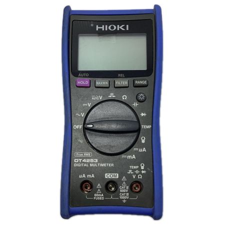 HIOKI デジタルマルチメータ  DT4253 ブルー