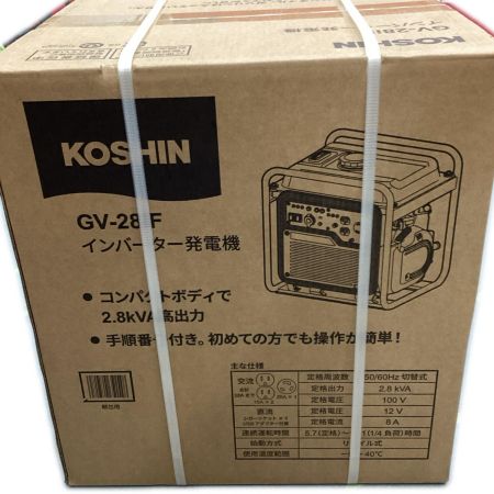 KOSHIN インバーター発電機 未使用品 GV-28iF