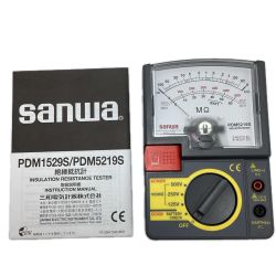 SANWA サンワ テスター  PDM5219S ブラック Bランク