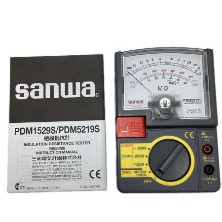 SANWA サンワ テスター  PDM5219S ブラック