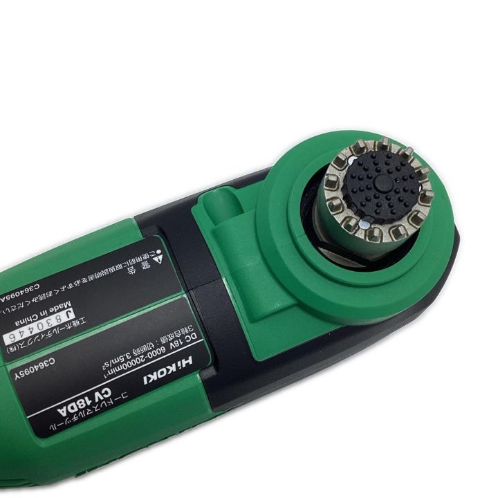 HiKOKI ハイコーキ 18v マルチツール CV18DA グリーン - 中古工具
