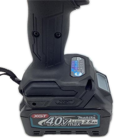 MAKITA マキタ インパクトドライバ　充電器・充電池2個・ケース付 充電回数2回+5回 TD002GRDXB ブラック
