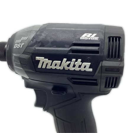 MAKITA マキタ インパクトドライバ　充電器・充電池2個・ケース付 充電回数2回+5回 TD002GRDXB ブラック