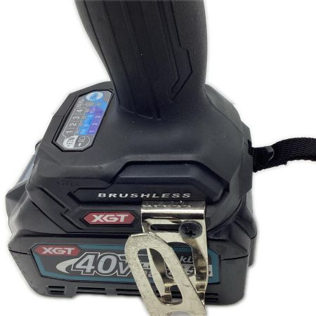 MAKITA マキタ インパクトドライバ　充電器・充電池2個・ケース付 充電回数2回+5回 TD002GRDXB ブラック