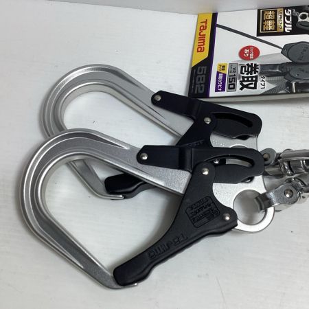 TAJIMA タジマ ランヤード TAJIMA A1VR150L-WL8 ブラック A1VR150L-WL8 ブラック