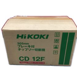 HiKOKI ハイコーキ チップソー切断機　未使用品(S) 　305mm 100v 490005 CD12F Sランク