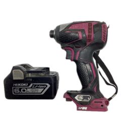 HITACHI 日立 インパクトドライバ WH18DDL パープル Cランク
