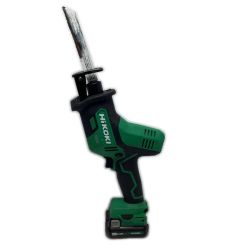HiKOKI ハイコーキ セーバーソー HiKOKI CR12DA グリーン 程度B 充電池1個付 コードレス式 10.8v J260261 CR12DA グリーン Bランク
