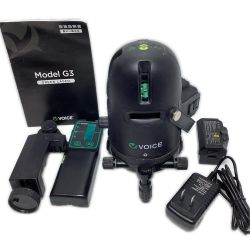 VOICE ボイス レーザー墨出し器  Model G3 ブラック Dランク