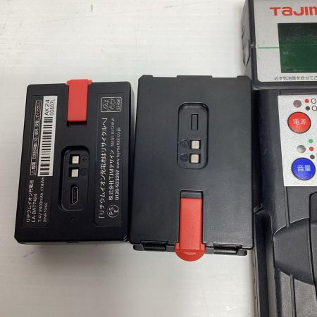 TAJIMA タジマ レーザー墨出し器 TAJIMA ZEROBL-KY ブラック 程度BC ケース・三脚・他付 コードレス式 持ち手破損  ZEROBL-KY ブラック