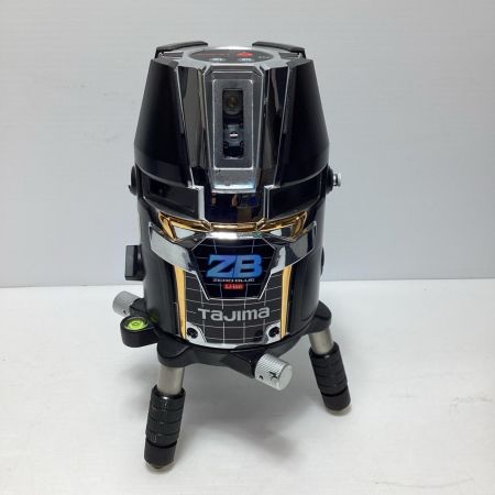 TAJIMA タジマ レーザー墨出し器 TAJIMA ZEROBL-KY ブラック 程度BC ケース・三脚・他付 コードレス式 持ち手破損  ZEROBL-KY ブラック