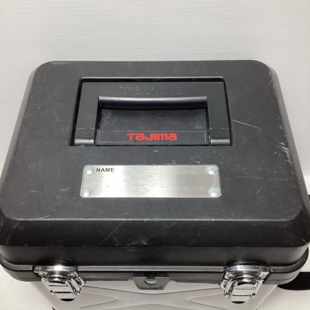 TAJIMA タジマ レーザー墨出し器 TAJIMA ZEROBL-KY ブラック 程度BC ケース・三脚・他付 コードレス式 持ち手破損  ZEROBL-KY ブラック
