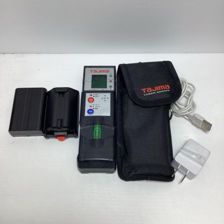 TAJIMA タジマ レーザー墨出し器 TAJIMA ZEROBL-KY ブラック 程度BC ケース・三脚・他付 コードレス式 持ち手破損  ZEROBL-KY ブラック