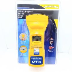 ZIRCON 子金属探知機 メタリスキャナー ﾒﾀﾘｽｷｬﾅｰ MT6 イエロー Aランク