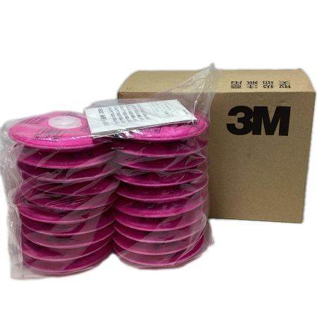 3M  防じんフィルター ろ過材 3M 2091 ピンク 未使用品　 2091 ピンク