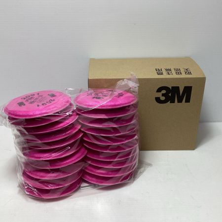 3M 3M　防じんフィルター ろ過材 3M 2091 ピンク 未使用品 2091 ピンク