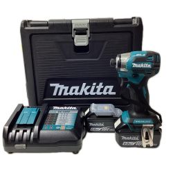MAKITA マキタ インパクトドライバ MAKITA TD173DRGX ブルー 未使用品　 充電器・充電池2個・ケース付 コードレス式 18v 961675 TD173DRGX ブルー Bランク