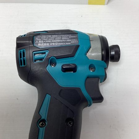 MAKITA マキタ インパクトドライバ MAKITA TD173DRGX ブルー 未使用品　 充電器・充電池2個・ケース付 コードレス式 18v 961675 TD173DRGX ブルー