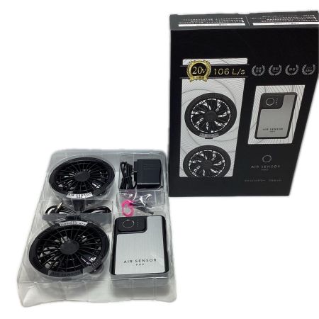 クロダルマ 空調服用ファン クロダルマ KS-250 ブラック 未使用品(S) 付属品完備 KS-250 ブラック
