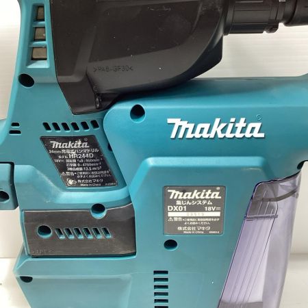 MAKITA マキタ  ハンマドリル MAKITA HR244D ブルー 程度B ケース付 コードレス式 18v 593569 HR244D ブルー