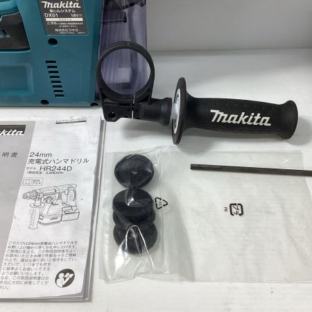 MAKITA マキタ  ハンマドリル MAKITA HR244D ブルー 程度B ケース付 コードレス式 18v 593569 HR244D ブルー