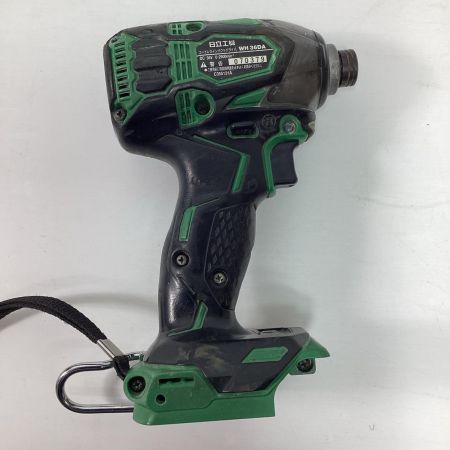 HITACHI 日立 インパクトドライバ 36V 本体のみ WH36DA グリーン