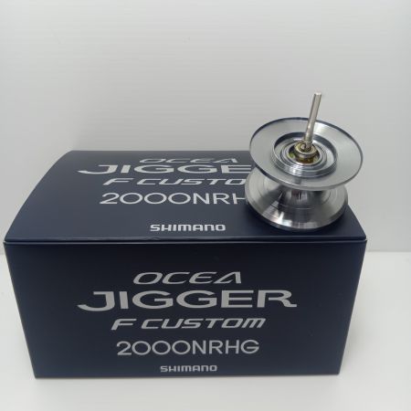 SHIMANO シマノ オシアジガー2000NRHG F COSTOM キズ有 程度B スプール1つ付 04004