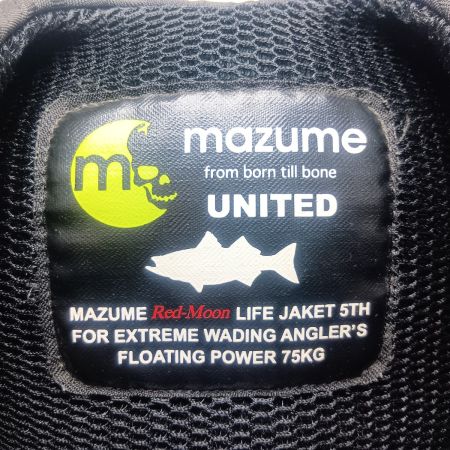 mazume マズメ ライフジャケット ﾚｯﾄﾞﾑｰﾝ