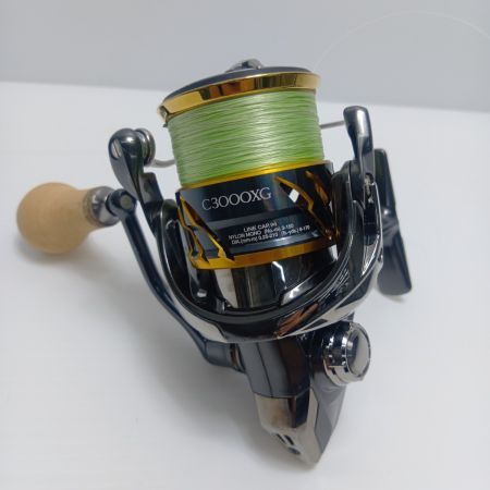 SHIMANO シマノ 20ツインパワー C3000XG キズ有 程度B カスタムハンドルノブ 04142