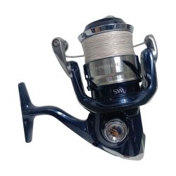 SHIMANO シマノ スピニングリール  21ツインパワーSW 8000HG キズ有 程度B 箱付 04228 Bランク
