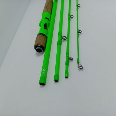 DAIWA ダイワ バスロッド DAIWA ブラックレーベル トラベル NEON C63MH-5・FR 使用感有 程度C ブラックレーベル トラベル NEON C63MH-5・FR