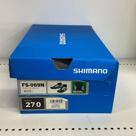 SHIMANO シマノ  フィッシングブーツ　27cm　FS-069N ホワイト