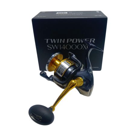 SHIMANO シマノ リール スピニングリール SHIMANO 03323 15ツインパワーSW 14000XG キズ有 程度B カタカタと回すと音なります。 03323