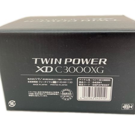  SHIMANO シマノ TWIN POWER 21 ツインパワーXD C3000XG 04291 スピニングリール