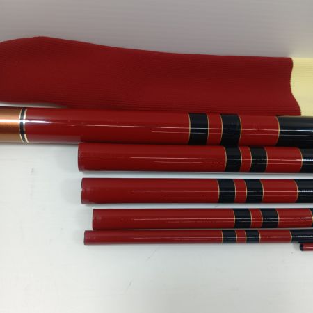 gamakatu ガマカツ 鮎竿　がま鮎 マルチフレックス100 伸徹Ⅱ81-71 替え穂先・竿袋付 23436