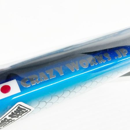 CRAZY WORKS ペンシル バベル 200 ブルー ルアー 未使用品 釣り フィッシング