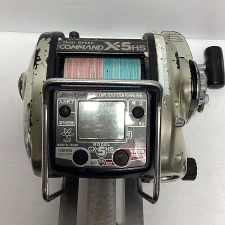 電動リール コマンドX5HS 程度C ミヤホルダー付
