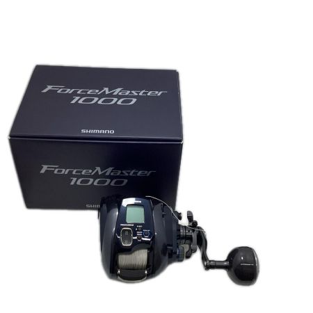 SHIMANO シマノ 電動リール SHIMANO 04325 フォースマスター1000 程度B 箱付 巻き距離 8ｋｍ 使用時間 31ｈ 04325