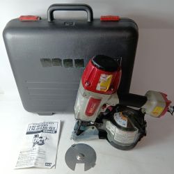 MAX マックス エア釘打ち CN-890S レッド ケース付 高圧 90mm Cランク