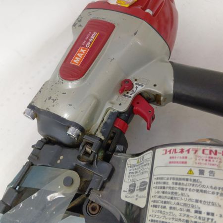 MAX マックス エア釘打ち CN-890S レッド ケース付 高圧 90mm