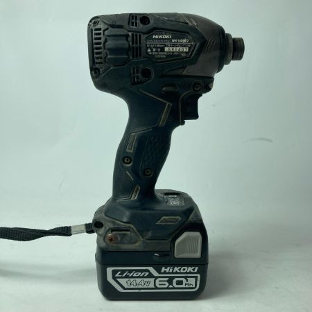 HiKOKI ハイコーキ インパクトドライバ コードレス式 14.4v WH14DDL2 ブラック 本体のみ