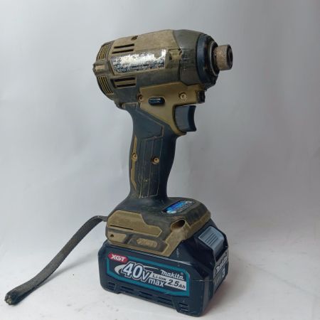 MAKITA マキタ インパクトドライバ TD002G オリーブ バッテリー1個付 コードレス式 40v