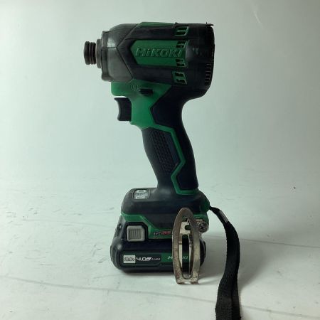 HiKOKI ハイコーキ インパクトドライバ WH12DCA グリーン 充電池1個付 コードレス式 10.8v 4.0Ah