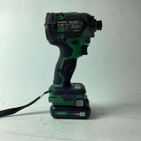 HiKOKI ハイコーキ インパクトドライバ WH12DCA グリーン 充電池1個付 コードレス式 10.8v 4.0Ah