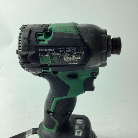 HiKOKI ハイコーキ インパクトドライバ WH12DCA グリーン 充電池1個付 コードレス式 10.8v 4.0Ah