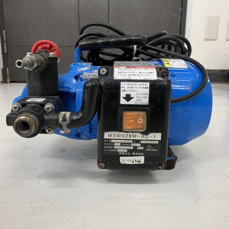 ЗЗ 丸山製作所 MARUYAMA 100v エアコン洗浄機 ノズル ホース ケース付 MSW-029M-AC-1 ブルー